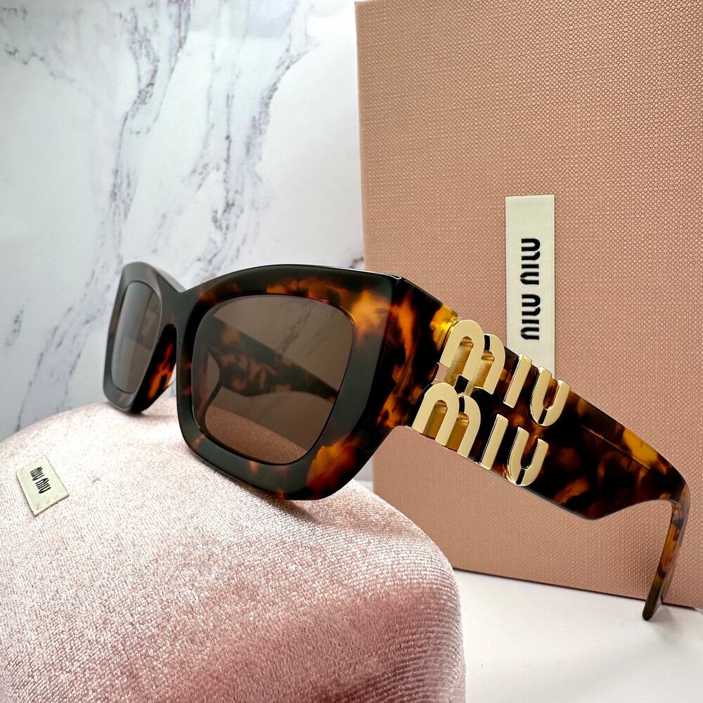 New MIU MIU Sunglasses Runway Glimpse Authentic B… - image 9